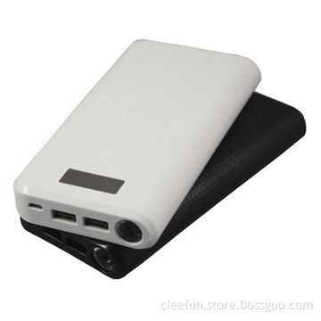 6000/176000/20800mAh LED Light Up Power Bank with Visible Screen